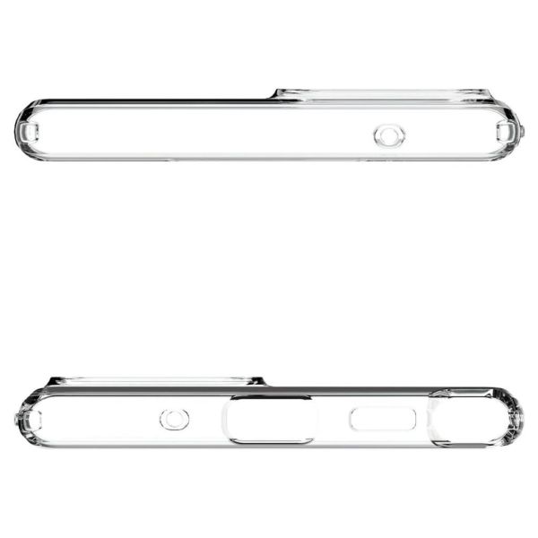 Spigen Galaxy Note 20 Ultra ile Uyumlu Kılıf Liquid Crystal 4 Tarafı Tam Koruma Crystal Clear
