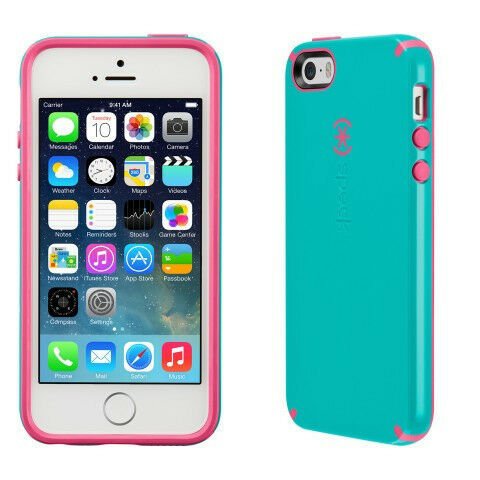 Speck CandyShell iPhone SE/5S/5 ile Uyumlu Sert Kılıf Turkuaz Pembe SPK-A1816