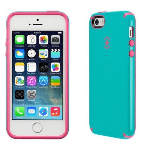 Speck CandyShell iPhone SE/5S/5 ile Uyumlu Sert Kılıf Turkuaz Pembe SPK-A1816