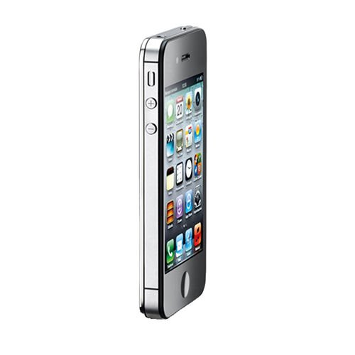 Cellular Line iPhone 4/4S ile Uyumlu Hard Top Arka kapak Koruyucu Gri ALUBIPHONE4SSIL2 (Out)