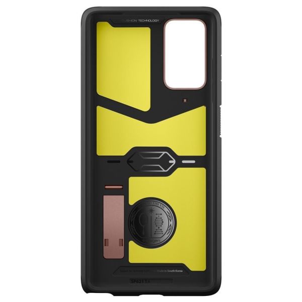 Spigen Galaxy Note 20 ile Uyumlu Kılıf Tough Armor Bronze