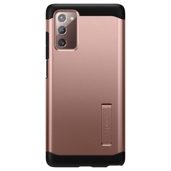 Spigen Galaxy Note 20 ile Uyumlu Kılıf Tough Armor Bronze