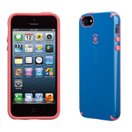 Speck CandyShell iPhone SE/5S/5 ile Uyumlu Sert Kılıf Mavi-Pembe SPK-A1817