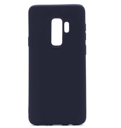 Zore Galaxy S9 Plus ile Uyumlu Premier Silikon Kılıf Siyah