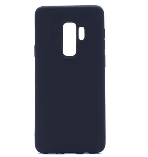 Zore Galaxy S9 Plus ile Uyumlu Premier Silikon Kılıf Siyah