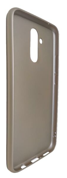 Mate 20 Lite ile Uyumlu Soft Silikon Kılıf  Gold