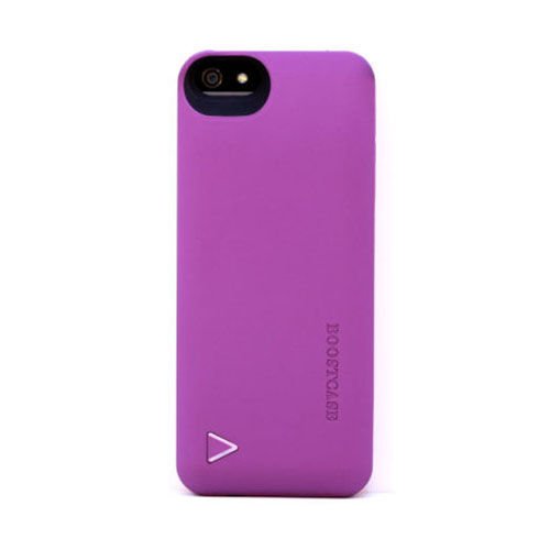 Boostcase iPhone SE/5S/5 ile Uyumlu 2200 mAh Şarjlı Kılıf Mor