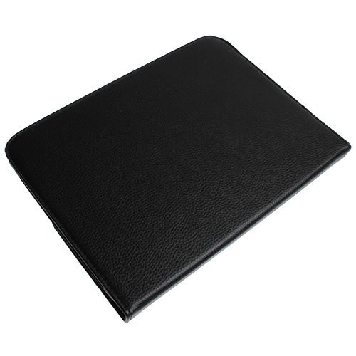 Galaxy Tab 3 10.1 P5200/P5210 ile Uyumlu Kapaklı 360 Derece Dönebilen Kılıf Siyah