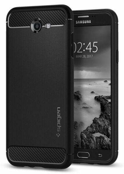 Spigen Galaxy J7 2017 ile Uyumlu Kılıf Ultra Thin Black