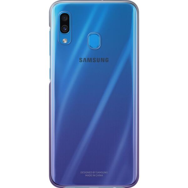 Galaxy A20 ile Uyumlu Mor Koruyucu Kılıf EF-AA205CVEGWW