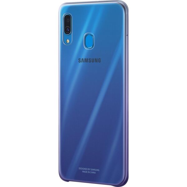 Galaxy A20 ile Uyumlu Mor Koruyucu Kılıf EF-AA205CVEGWW