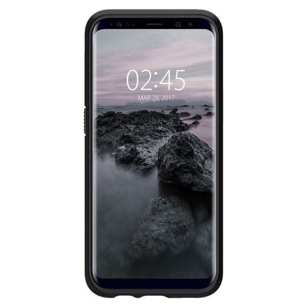 Spigen Galaxy S8 Plus ile Uyumlu Kılıf Slim Armor Orchid Gray