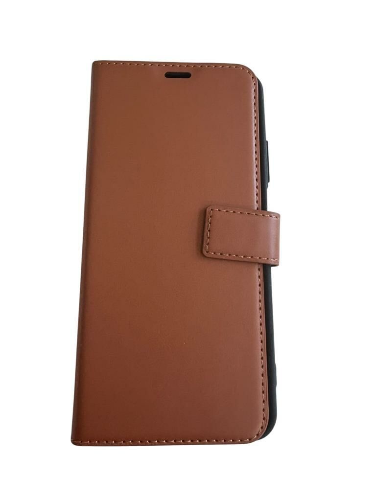 Redmi Note 10 ile Uyumlu Cüzdanlı Kılıf Taba