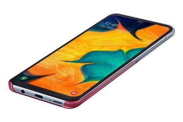 Galaxy A30 ile Uyumlu Pembe Koruyucu Kılıf EF-AA305CPEGWW
