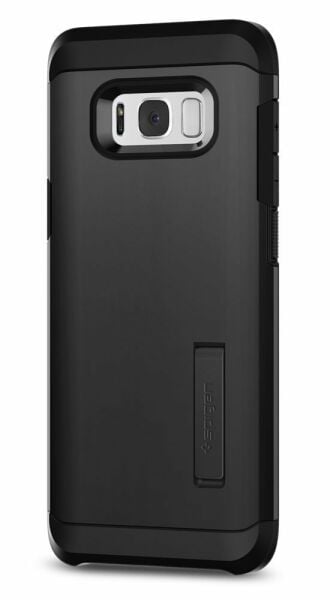 Spigen Galaxy S8 Plus ile Uyumlu Kılıf Tough Armor Black