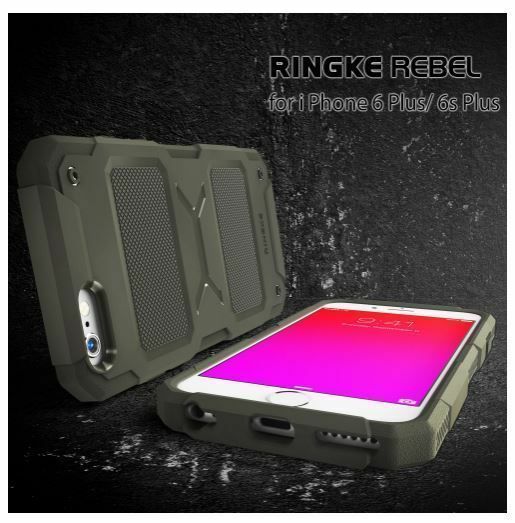 Ringke Rebel iPhone 6s Plus/ 6 Plus ile Uyumlu KIlıf Gray