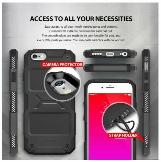 Ringke Rebel iPhone 6s Plus/ 6 Plus ile Uyumlu KIlıf Gray