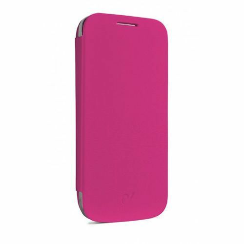 Cellular Line Galaxy S4 Mini ile Uyumlu Flip Book Kılıf Pembe BACKBOOKGALS4MINP