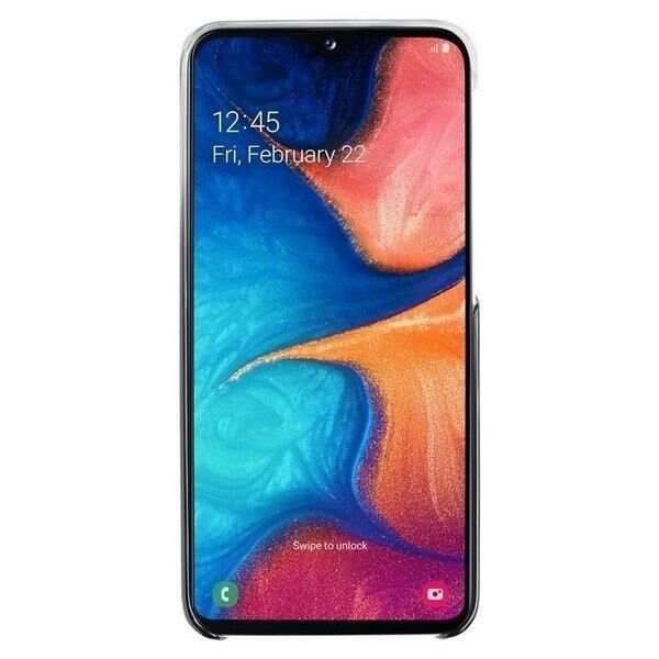 Galaxy A30 ile Uyumlu Siyah Koruyucu Kılıf EF-AA305CBEGWW