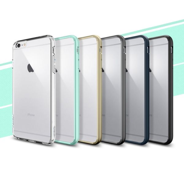 Spigen iPhone 6/6s ile Uyumlu Kılıf Ultra Hybrid Champagne Gold