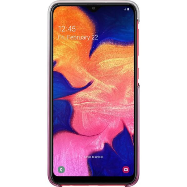 Galaxy A10 ile Uyumlu Pembe Koruyucu Kılıf EF-AA105CPEGWW