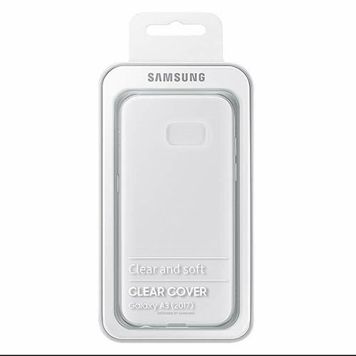Galaxy A3 2017 ile Uyumlu Clear Cover Şeffaf EF-QA320TTEGWW