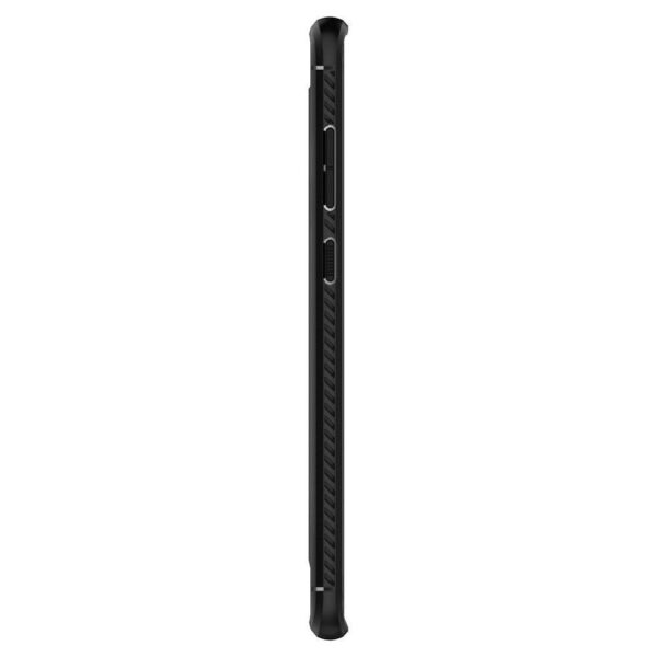 Spigen Galaxy S10 ile Uyumlu Kılıf Rugged Armor Matte Black