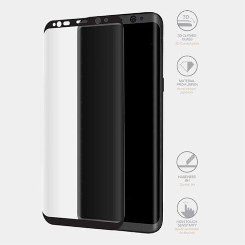 Galaxy S8 Plus ile Uyumlu C&T 3D Ekran Koruyucu (Out)