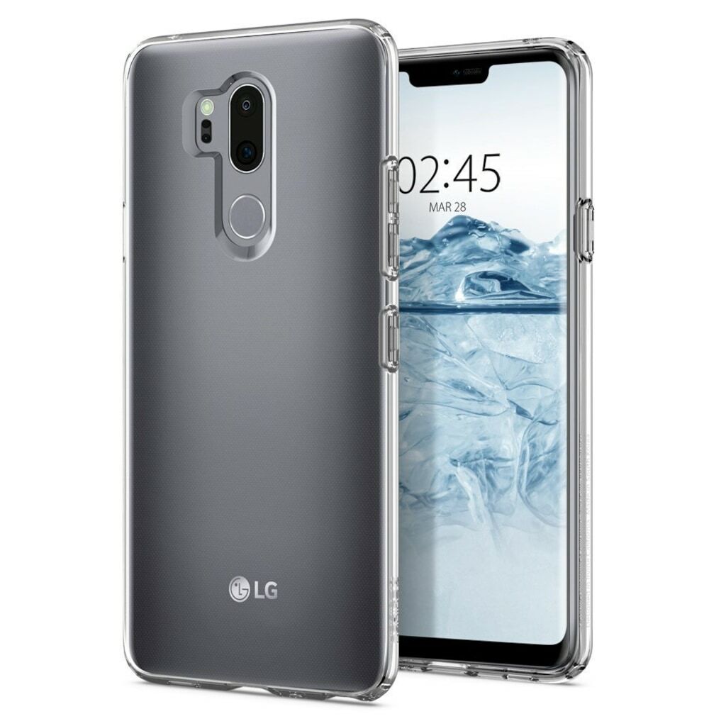 Spigen G7 ThinQ ile Uyumlu Kılıf Liquid Crystal 4 Tarafı Koruma