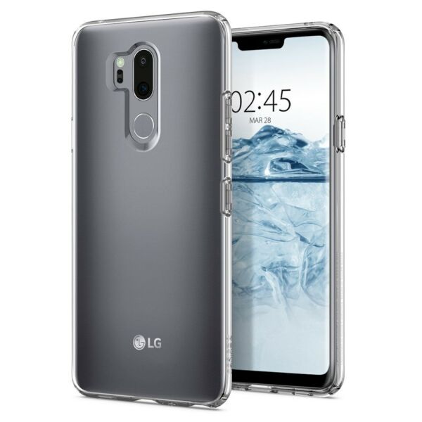 Spigen G7 ThinQ ile Uyumlu Kılıf Liquid Crystal 4 Tarafı Koruma