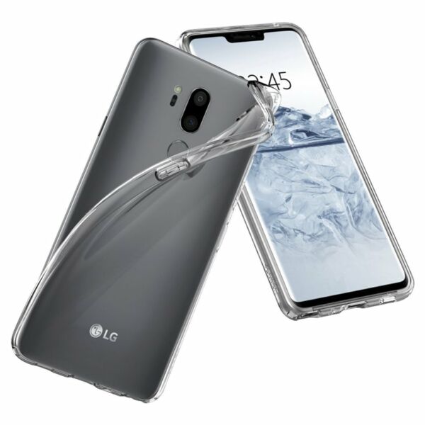 Spigen G7 ThinQ ile Uyumlu Kılıf Liquid Crystal 4 Tarafı Koruma