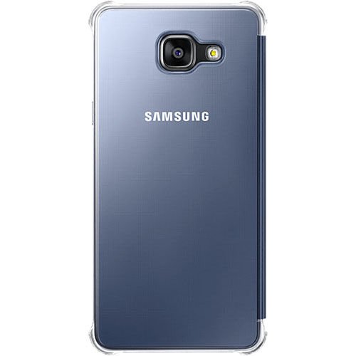 Galaxy A5 (2016) A510F ile Uyumlu Clear View Cover Siyah EF-ZA510CBEGWW(Out)