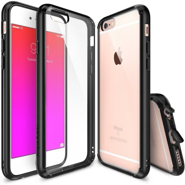 Ringke Fusion iPhone 6s Plus/ 6 Plus ile Uyumlu KIlıf Black