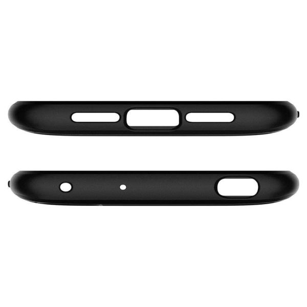 Spigen Mi 9 Lite ile Uyumlu Kılıf Rugged Armor Matte Black