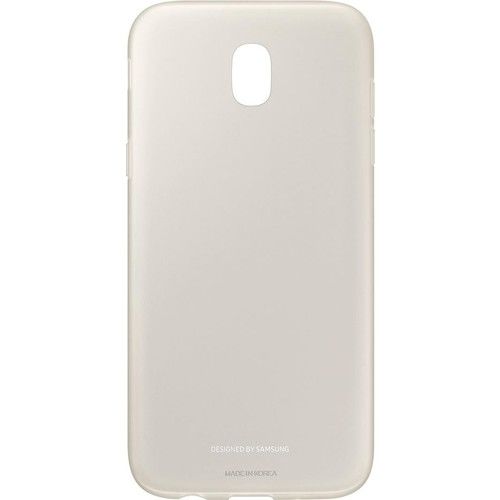 Galaxy J7 2017 ile Uyumlu Jelly Silikon Kılıf EF-AJ730TFEGWW Gold