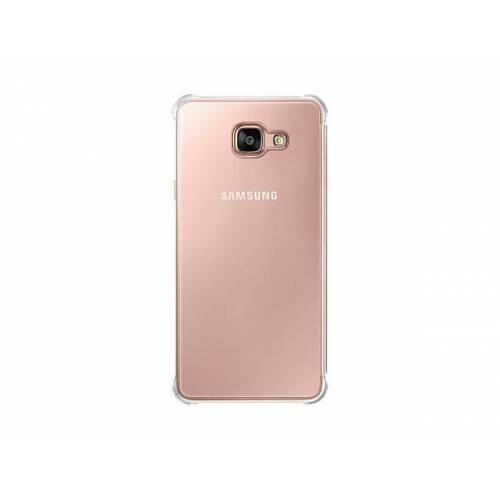 Galaxy A7 (2016) A710F ile Uyumlu Clear View Cover Pembe EF-ZA710CZEGWW