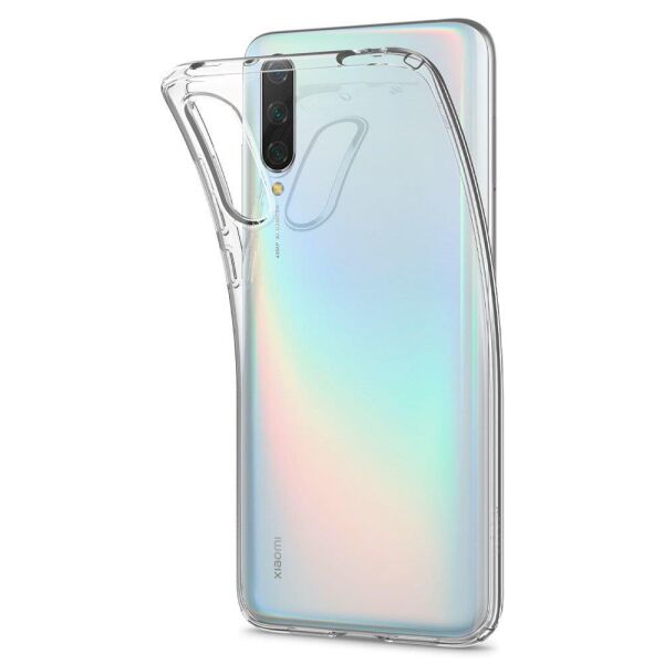 Spigen Mi 9 Lite ile Uyumlu Kılıf Liquid Crystal Crystal Clear
