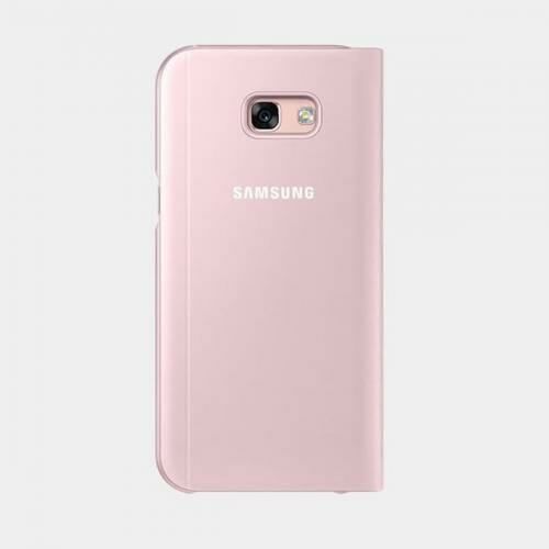 Galaxy A5(2017) ile Uyumlu S View Cover Pembe EF-CA520PPEGWW
