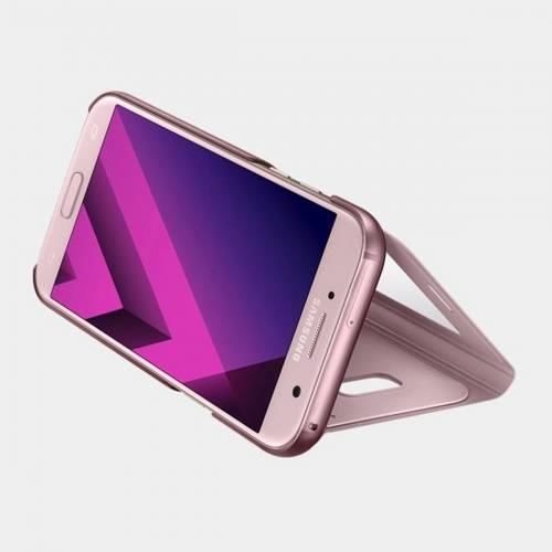 Galaxy A5(2017) ile Uyumlu S View Cover Pembe EF-CA520PPEGWW