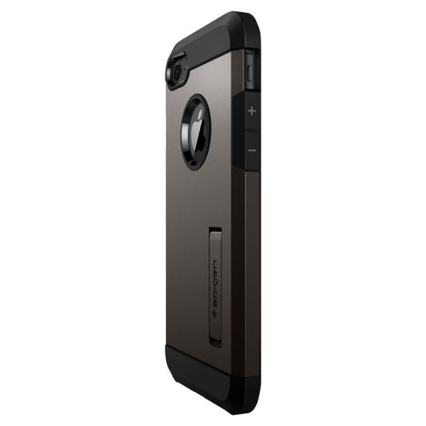 Spigen iPhone 7/8 ile Uyumlu Kılıf Tough Armor 2 Gunmetal