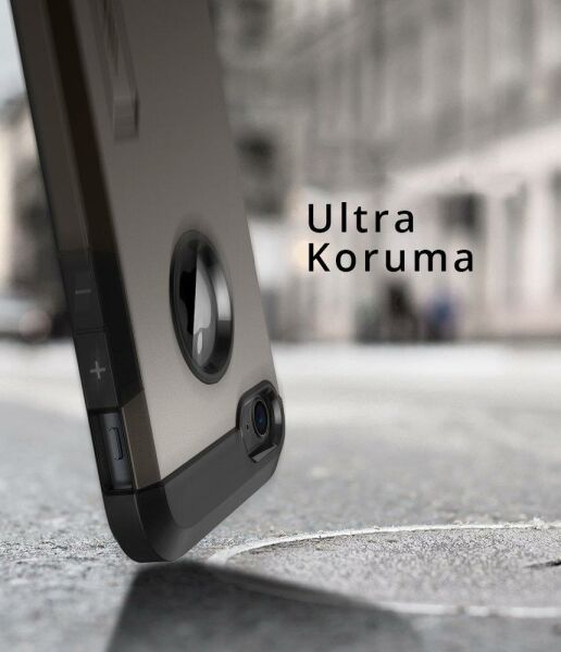 Spigen iPhone 7/8 ile Uyumlu Kılıf Tough Armor 2 Gunmetal