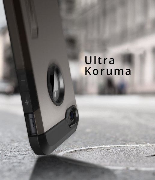 Spigen iPhone 7/8 ile Uyumlu Kılıf Tough Armor 2 Gunmetal