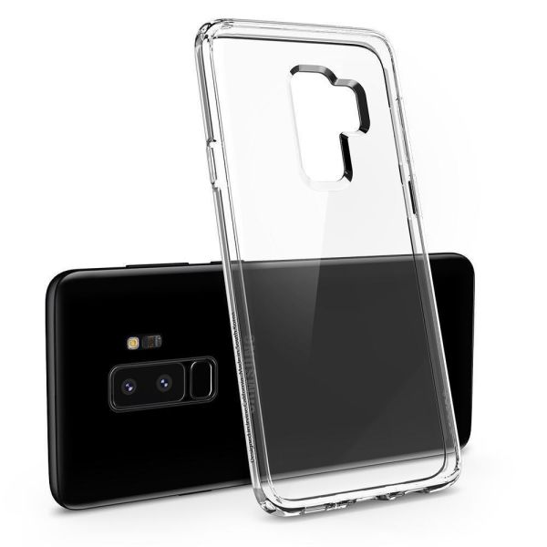Spigen Galaxy S9 Plus ile Uyumlu Kılıf Ultra Hybrid Crystal Clear