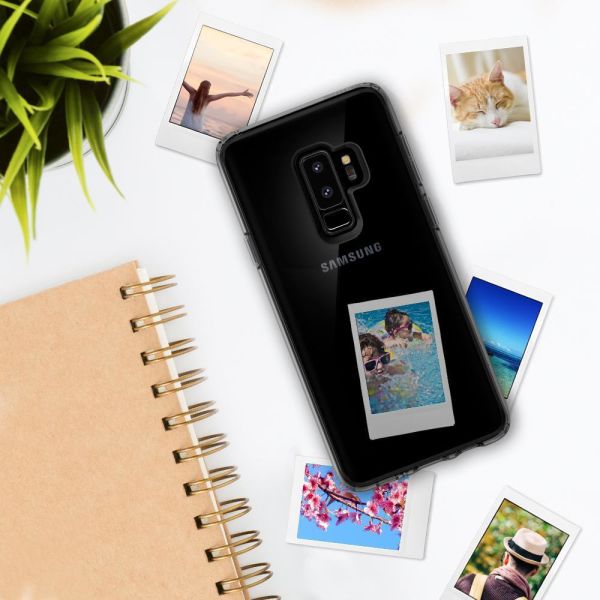 Spigen Galaxy S9 Plus ile Uyumlu Kılıf Ultra Hybrid Crystal Clear