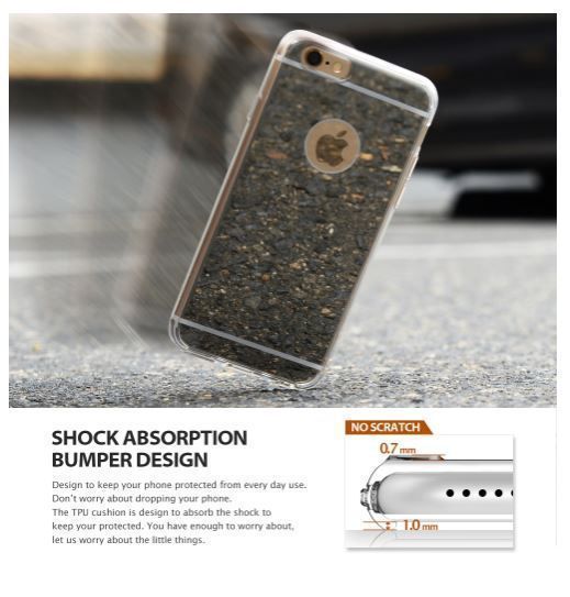 Ringke Mirror Fusion iPhone 6s Plus/ 6 Plus ile Uyumlu Aynalı Kılıf Silver