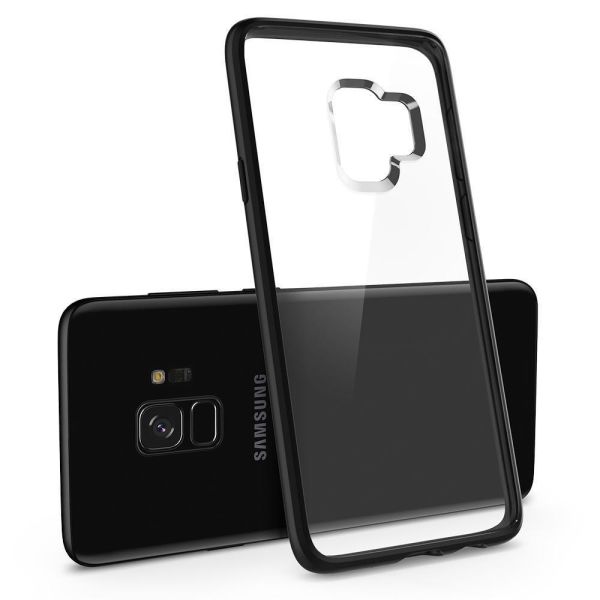 Spigen Galaxy S9 ile Uyumlu Kılıf Ultra Hybrid Matte Black