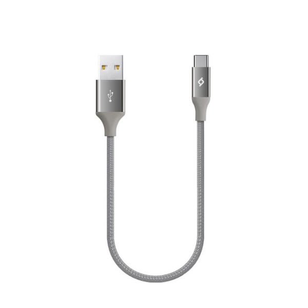 Ttec AlumiCable Type-C Kablo Uzay Gri 30cm 2DK26UG