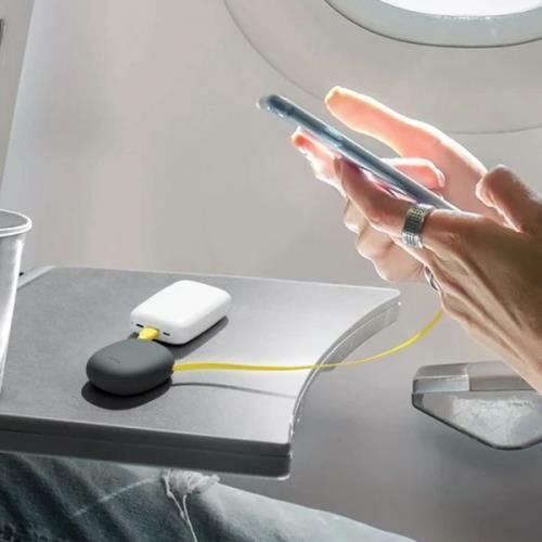 Baseus Lets Go Little Reunion Type-C Kablo Taşınabilir Seyahat USB Kablo 1metre CATRN-GY