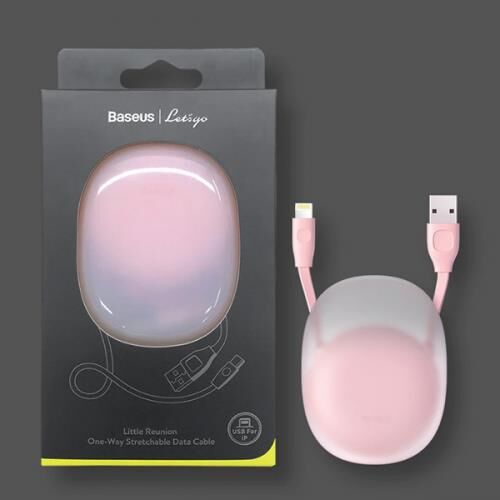 Baseus Lets Go Lightning iPhone 12-11, 11 Pro, SE 2020, XR, XS, 8-7 ile Uyumlu USB Kablo 1metre CALRN-24