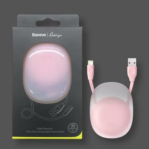Baseus Lets Go Lightning iPhone 12-11, 11 Pro, SE 2020, XR, XS, 8-7 ile Uyumlu USB Kablo 1metre CALRN-24